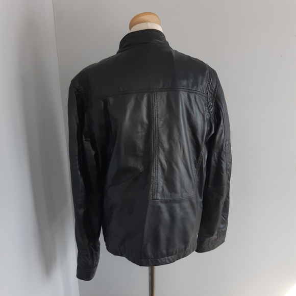 Ceralli Men's Leather  Coat look like bran new Size L - Picture 3 of 16